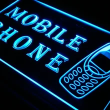 I238 Ремонт мобильных телефонов открытый свет знак включения/выключения 20+ цвета 5 размеров