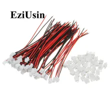 10 комплектов Micro Mini JST 2,0 зарядному устройству Мужской Женский Разъем провода разъем для кабелей 100 мм 200 мм 26AWG 2/3/4/5/6/7/8/9/10/11/12 Pin-код