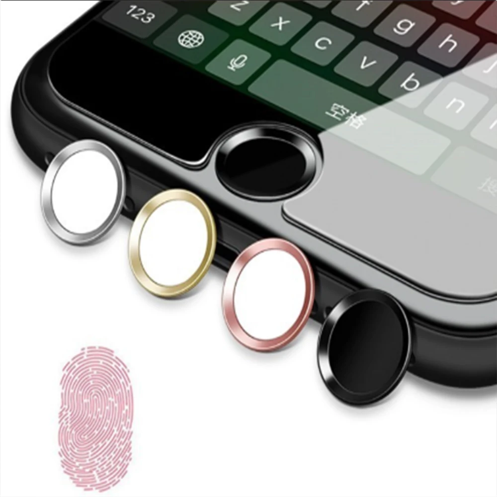 Сенсорная ID Главная Кнопка Наклейка Высокая чувствительность отпечатков пальцев идентификация наклейка s для IPhone 5S SE6 6s 7 Plus для IPad домашний ключ