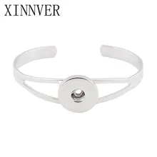 Gold Silver 2 Colors 2017 Direct Selling Sterling Jewelry One Direction Bracelets For Metal 18mm Snap Button Bracelet