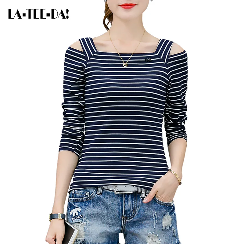 womens striped tshirt