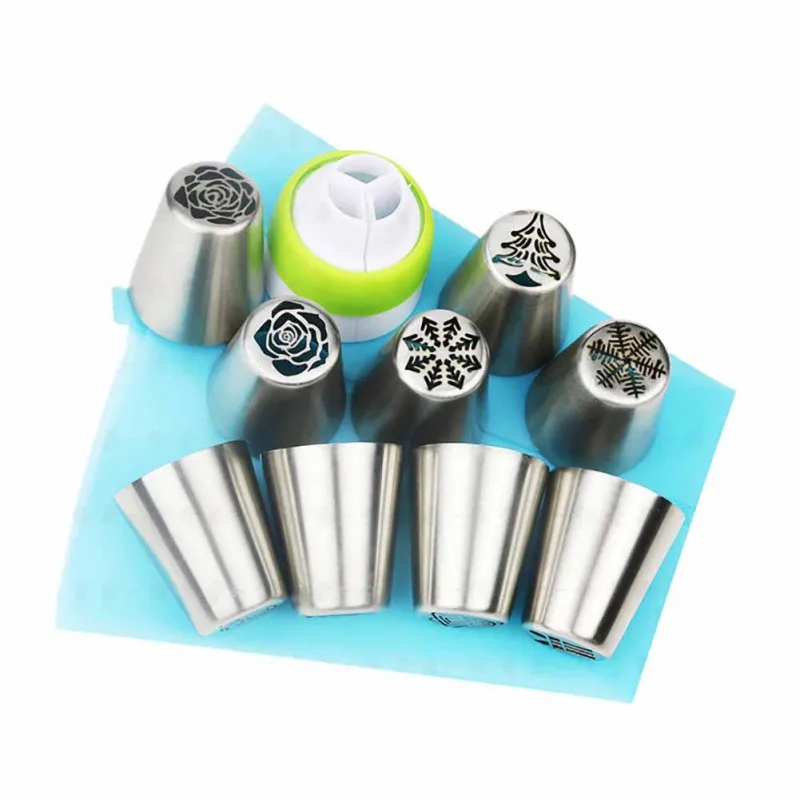 Stainless Steel Flower Icing Piping Nozzles Pastry Nozzles ... Stainless Steel Flower Icing Piping Nozzles Pastry Nozzles ...