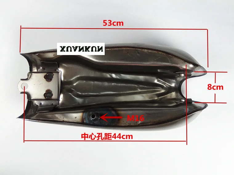 XF125 мотоцикл ретро-переоборудованный топливный бак цилиндр шероховатый без этикетки CG125