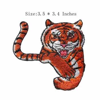 

3.5"wide Tiger embroidery patch camiseta bayern de munique/sons anarchy patches/cafe racer