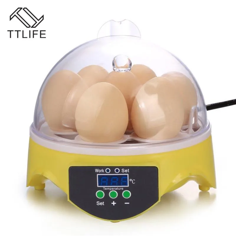 TTLIFE 7 Digital Chicken Duck Egg Incubator Temperature Control Automatic Turning/Chicken Hatcher Encubadoras Para Pollos New TTLIFE 7 Digital Chicken Duck Egg Incubator Temperature Control Automatic Turning/Chicken Hatcher Encubadoras Para Pollos New