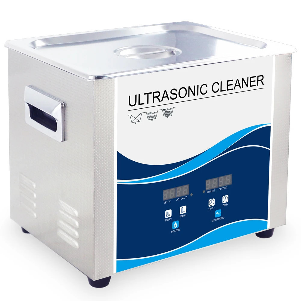 US $151.57 Digital Sonicator Bath 10Liter 240W360W Ultrasonic Cleaner 220V 40khz Oil Mechanical Parts Washer Lab Electronic Board Manicure