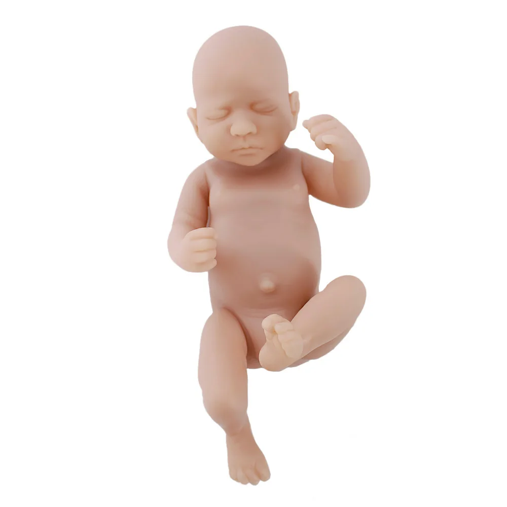 OtardDolls 10 дюймовая Неокрашенная кукла Реборн мягкий виниловый полностью виниловое