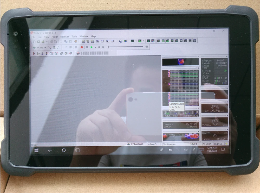 2019 оригинальные K81H Windows 10 home водонепроницаемый чехол для планшета Asus 8 дюймов UBlox M8 gps GNSS сопоставление Высокая точность ГЛОНАСС gps 3g HDMI WI-FI
