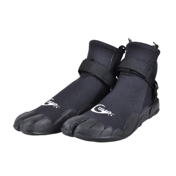 

Yon Sub Man Woman Neoprene Diving Boots Anti-slip Quick-drying Surf Shoes Snorkeling Wading Water Skin Shoes Black
