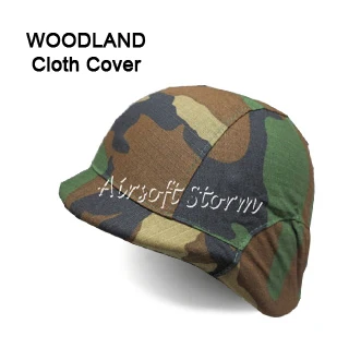 M88 Топ тактический шлем Крышка CS военный шлем крышка airsolft Пейнтбол тактический шлем тканевый чехол ACU CP Лесной цифровой - Цвет: Woodland Cloth Cover