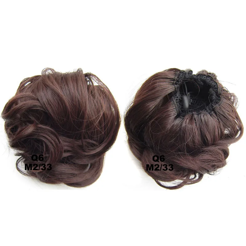 Jeedou Synthetic Curly Hair Chignon Bun Pad Rubber Band 60g Chic and Trendy Hottest Hair Trends Hairpieces Jeedou Synthetic Curly Hair Chignon Bun Pad Rubber Band 60g Chic and Trendy Hottest Hair Trends Hairpieces