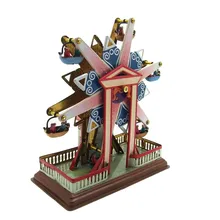 Заводная цепь игрушки sorpresas de cumpleanos infantiles карусель для кроватки жестяная ностальгическая фотография Опора РЕТРО колесо обозрения