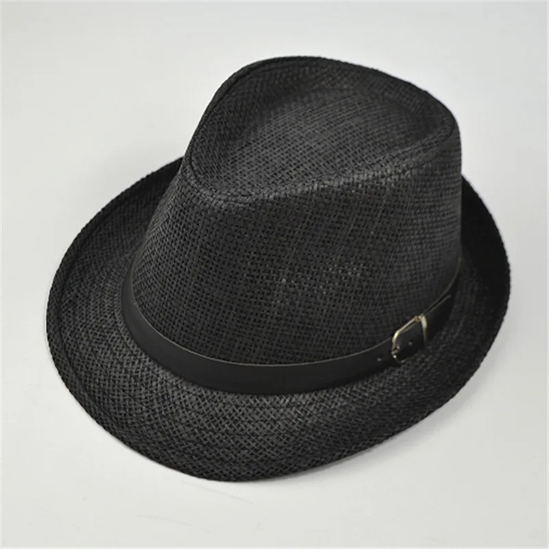 Новинка, соломенная фетровая шляпа, Топ джаз, весна-лето, котелок, кепка, классическая версия, шляпы, Повседневная пляжная шляпа для мужчин и женщин