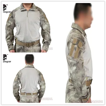 Военные армейская футболка A-TACS ЭМЕРСОН Тактический G3 боевая рубашка Emerson BDU EM8595