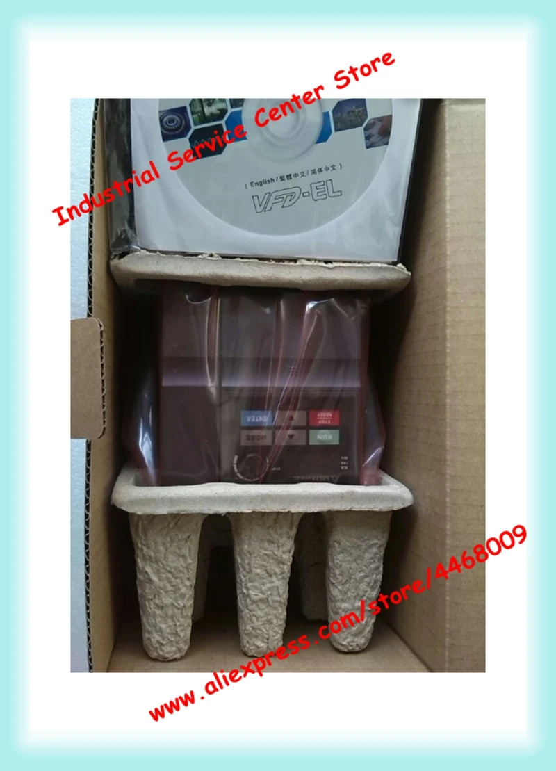 VFD015EL43A VFD-EL инвертор двигатель переменного тока привод 3 фазы 380V 1.5Kw 2HP 4.2A 600 Гц