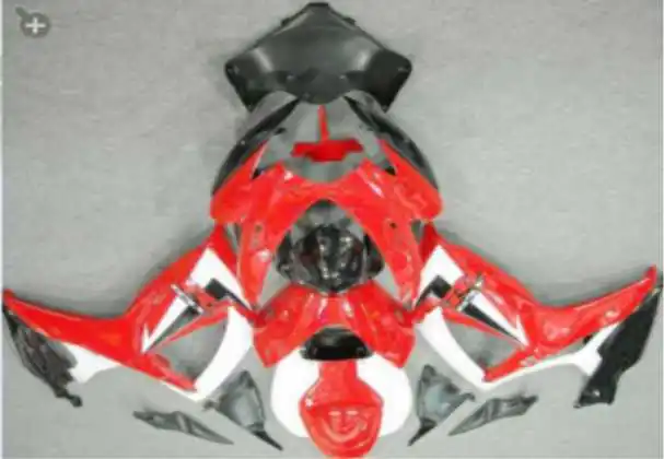 Bo Red Silver Fairing for A 2001 2003 GSXR600 750 01 02 03 GSXR750 K1 GSXR 600 Fairings kit | Автомобили и мотоциклы