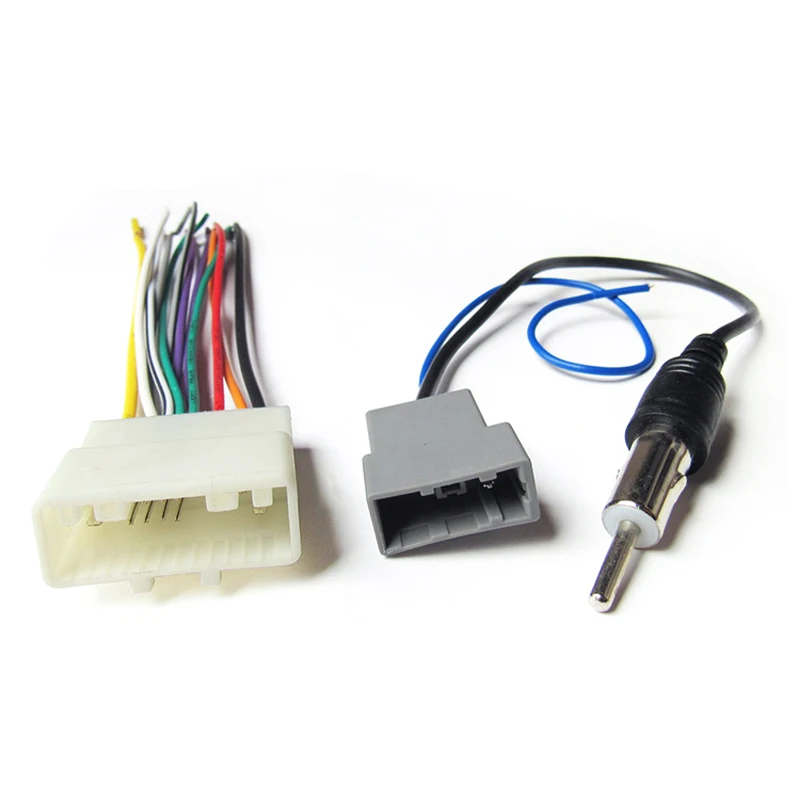 Адаптер для автомобильного радио и кабеля Biurlink Nissan Qashqai Livina Tiida|radio harness|antenna adapterradio