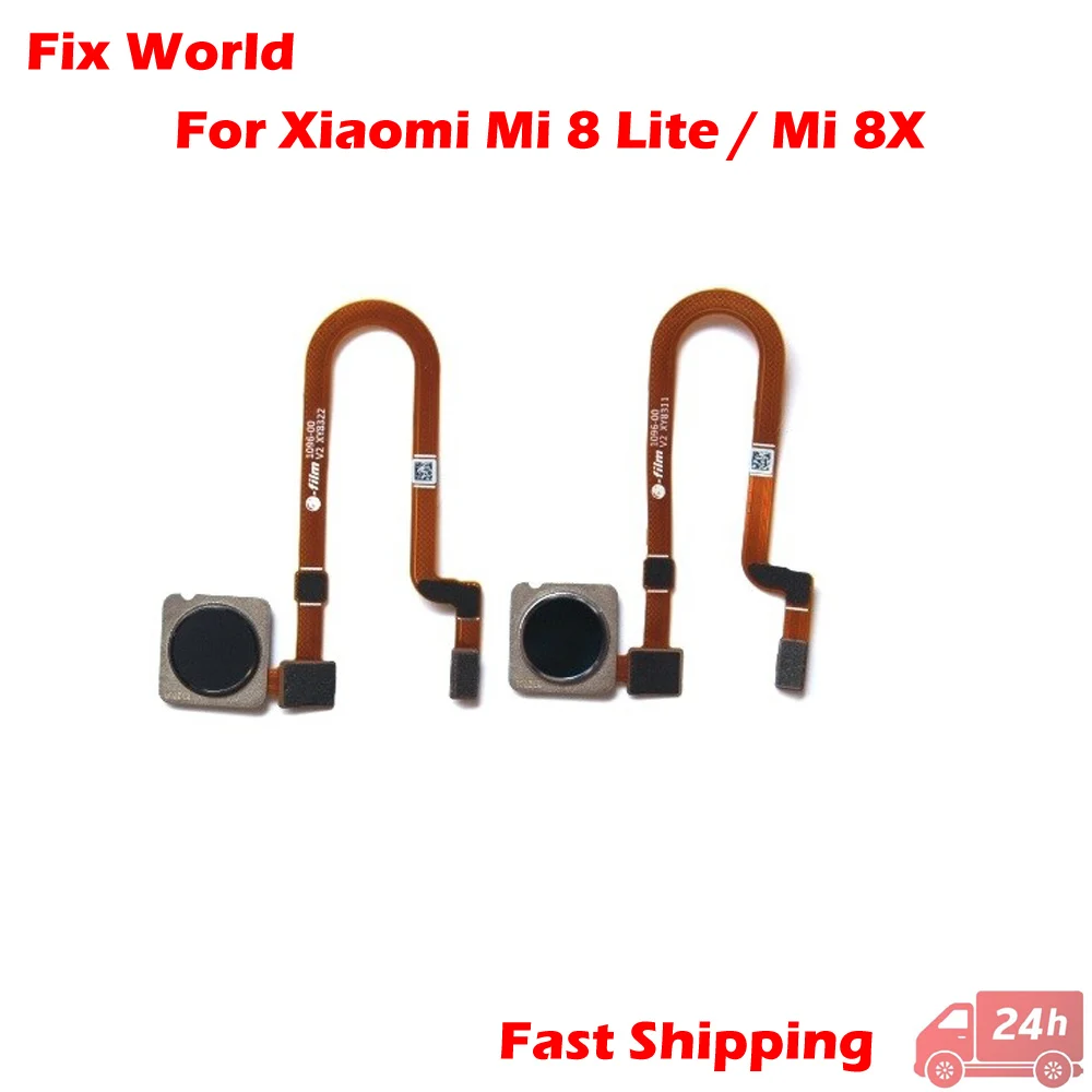 

Brand New Fingerprint Sensor Flex Cable For Xiaomi Mi 8 Lite / Mi 8X Home Button Flex Cable 6.26 inch Replacement Parts