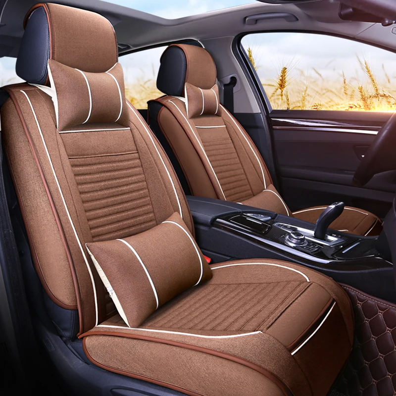 Car Seat Cover Universal Breathable Automobiles Seat Covers Four Seasons General Car Interior Accessories Car Seat Cover Universal Breathable Automobiles Seat Covers Four Seasons General Car Interior Accessories