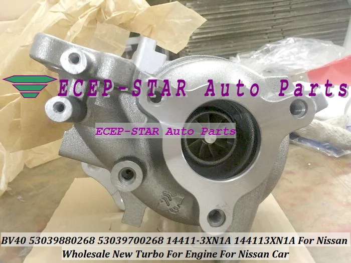 BV40 53039880268 53039700268 5303-970-0268 14411-3XN1A 14411 3XN1A 144113XN1A Turbo Turbocharger For Nissan Car (3)