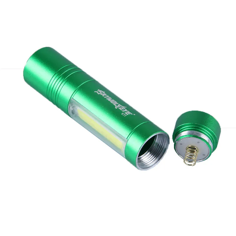 Уличный XPE + SMD 4 режима COB светодиодный фонарик AA/14500 супер яркий 18650 nitecore #