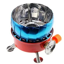 Portable Windproof Stove Gas Burner Cooker Outdoor Cookware for Camping Hiking Picnic Cookout BBQ Supplies