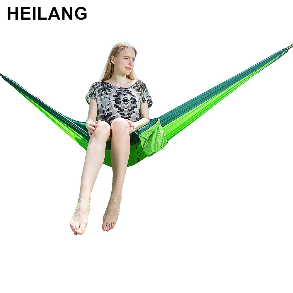

1 Person Parachute Hammock Portable Army Survival Hammocks Travel Hamaca Hamak Nylon Hamaca Hamak Camping Hamac Hangmat swing