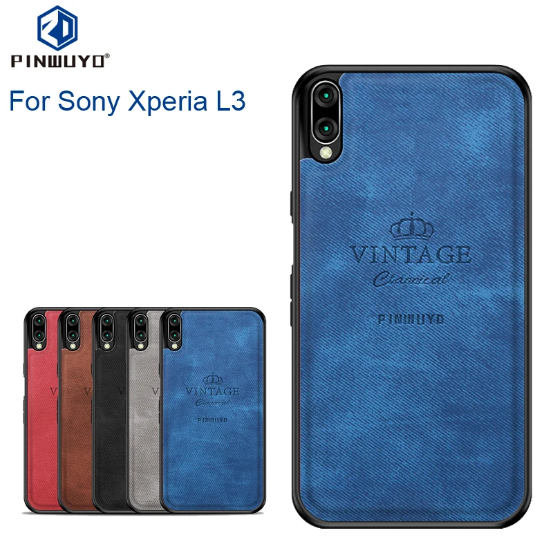 

PINWUYO Case For SONY Xperia L3 Cover Back Cover TPU + PC Shell For SONY Xperia L3 Ultra Phone Case