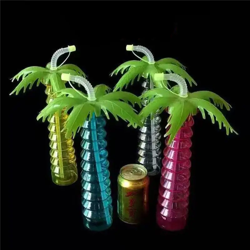 Hawaii Summer Beach Party Tropical Coconut Palm Tree Luau Yard Cup
