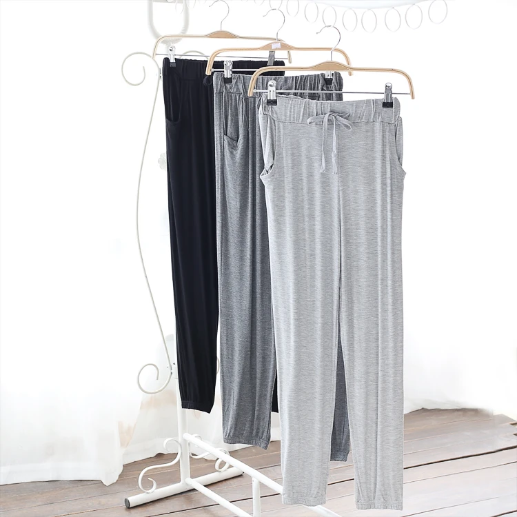 

New Cotton Summer Joggers Women Pants Casual Harem Pants Drawstring Elastic Waist Pants Plus Size Women Trousers Sweatpants D7