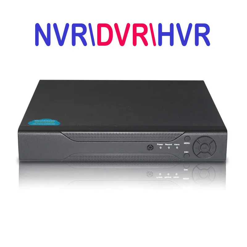 8CH AHD DVR 720 P 12fps AHDM H.264 видеорекордер наблюдения Камера Onvif сети 8-канальный IP NVR/1080 P Multilanguage 1080N @ 12fps