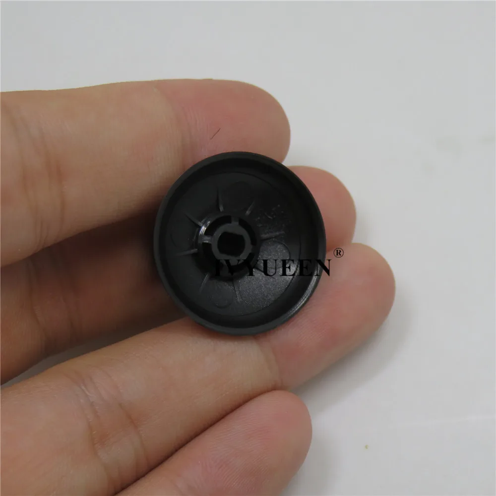 IVYUEEN 6 шт. черный серый 3D Аналоговый джойстик колпачки для sony Dualshock 4 PS4 Pro тонкий контроллер Джойстик ручка светильник наклейка