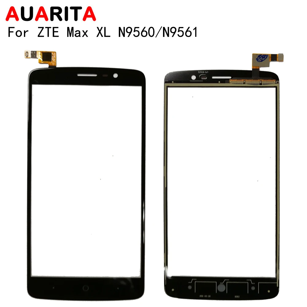 

1pcs touch panel screen For ZTE Max XL N9560 N9561 front outer glass Touch panel Screen Digitizer Replacement Cell Phone patrs