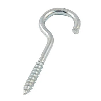 

5 Pcs 3mm Thread Ceiling Screw Hooks Picture Hanger Lamp Wire Holder