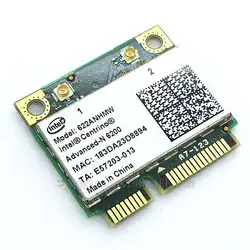 622 622anhmw 300 Мбит Dual Band 2.4 г/5 ГГц WI-FI Беспроводной карты Advanced-N 6200 6200agn половина мини pci-e for dell Centrino Toshiba Acer