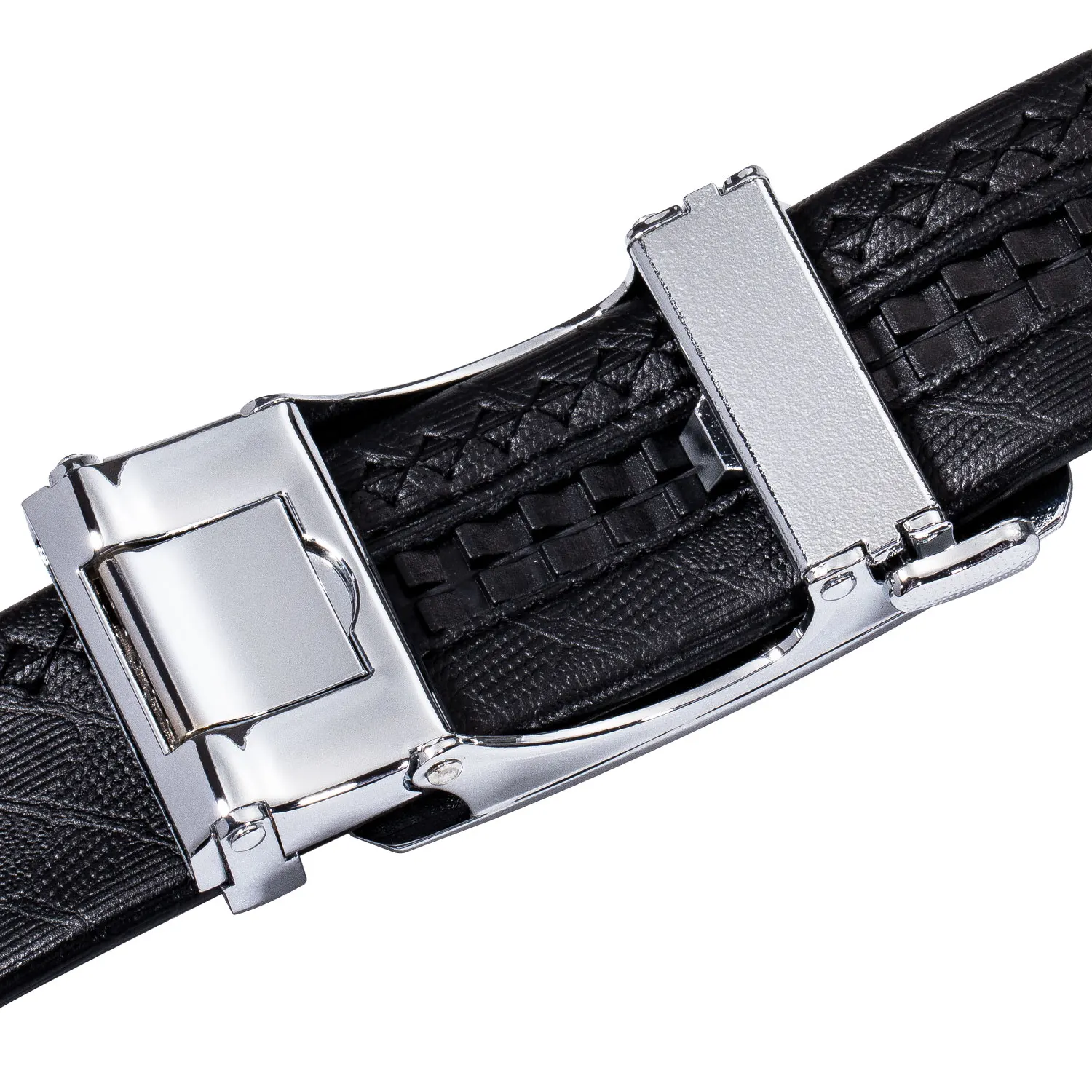 Pd-2114 Hi-tie Diseñador De Negocios Cinturón De Cuero Negro Pd-2114 Hi-tie Diseñador De Negocios Cinturón De Cuero Negro