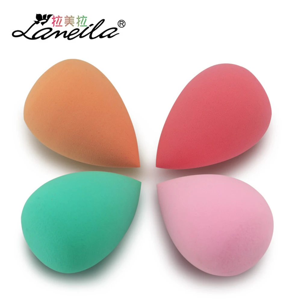 Lameila красный розовый зеленый оранжевый цвет пуф для макияжа капли воды яйцо форма для лица консилер Foundation nakeup губка LM060