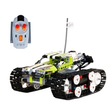 Compatible Legoe Technic 42065 model 20033 1347pcs font b RC b font Track Remote control Race