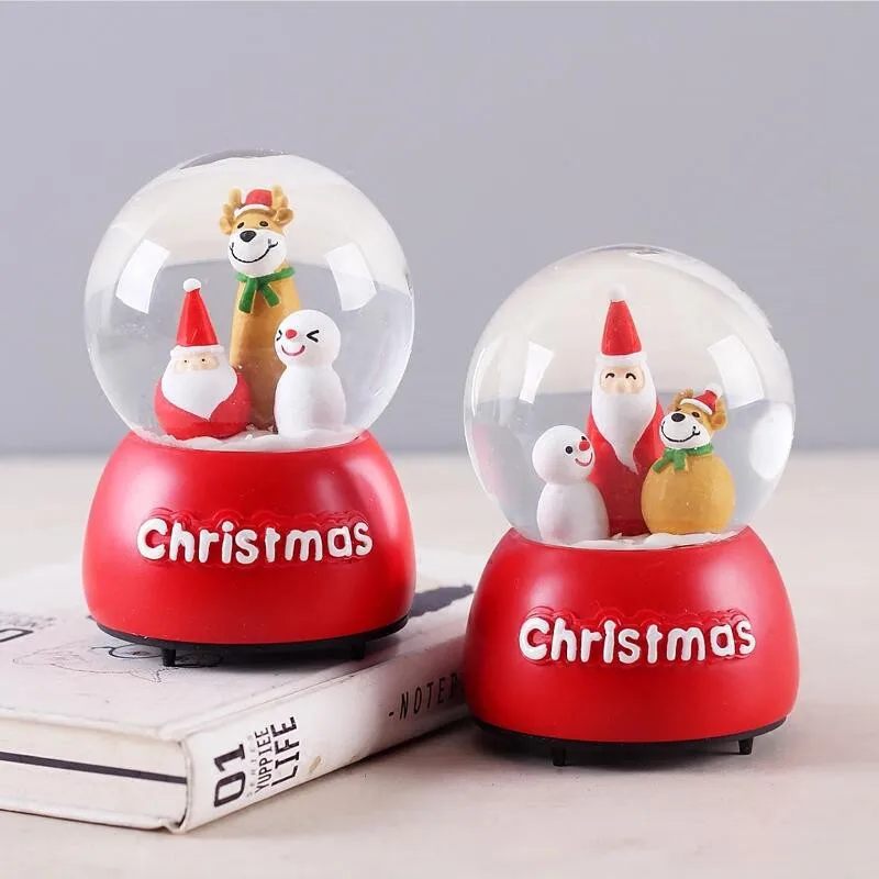 Buy Creative Music Box Christmas Snow Globe Musicial