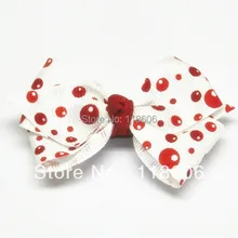 120 шт. Дизайн ярко-розовый Пузыри печати малыша волосы Луки