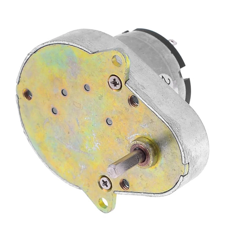 

12V DC 30RPM High Torque Geared Gear Box Electric Motor for Robot