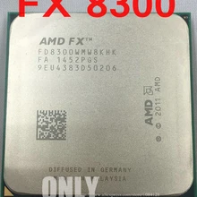 Процессор AMD FX 8300 Восьмиядерный процессор 3,3G/8 M/95 W разъем AM3+ процессор Массовая посылка FX-8300