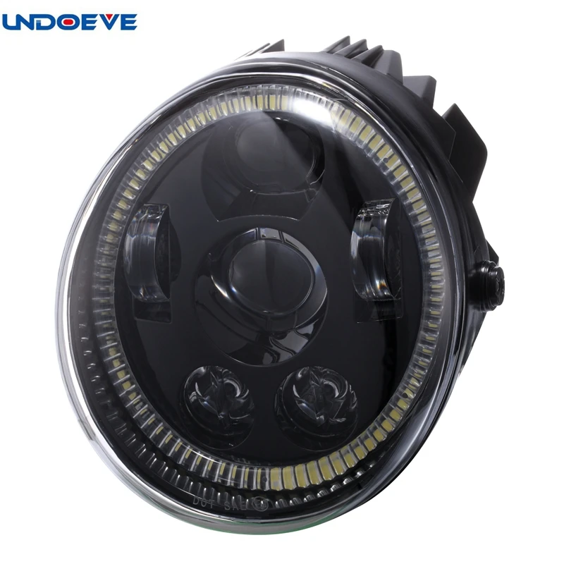 

Undoeve LED Vrod Motorcycle Headlight with Halo Ring Daytime Running Light Headlamp For motorcycles V Rod VROD VRSCA VRSC