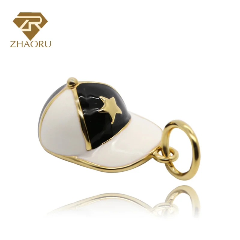 

Zhaoru 925 Sterling Silver Enamal Pendant Charm Fit Bracelet & Bangle fashion Jewelry Charm Christmas Gift