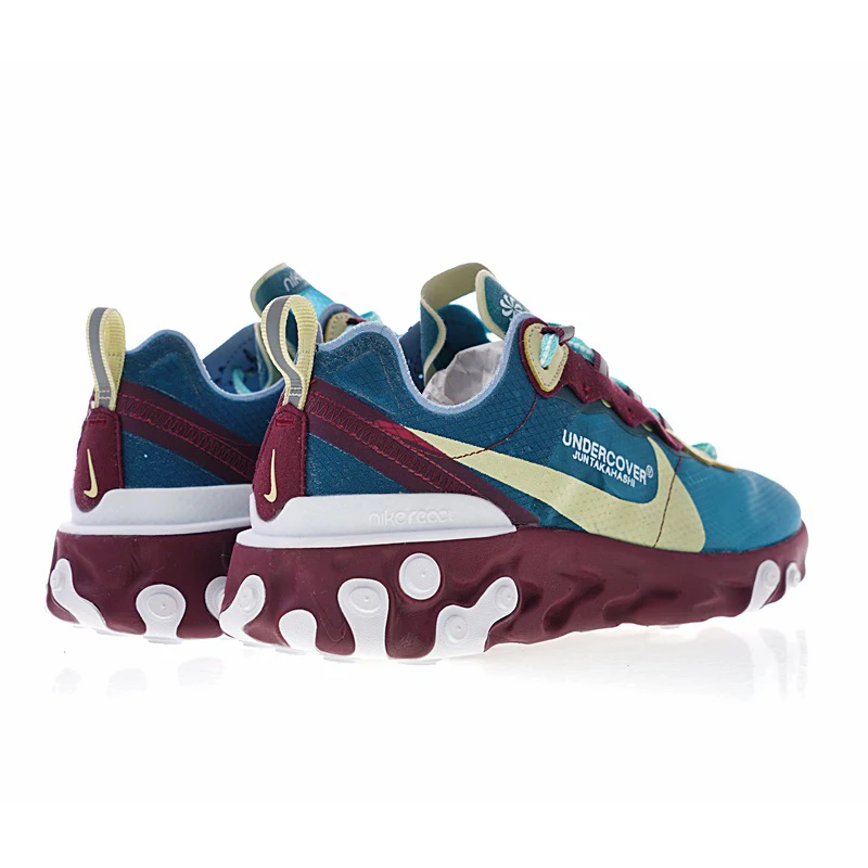 Original New Arrival Authentic UNDERCOVER x Nike Upcoming React Element 87 Men's Running Shoes Sport Outdoor Sneakers AQ1813-343
