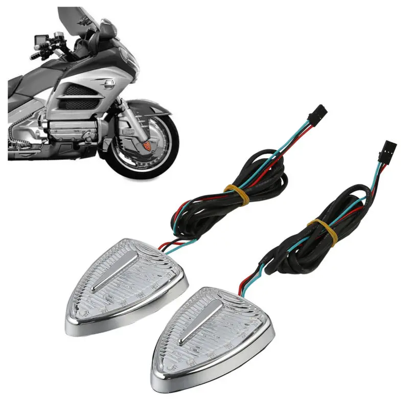 Габаритные огни L &amp R Aero для Honda 2012-2017 Goldwing GL 1800 подушка безопасности из