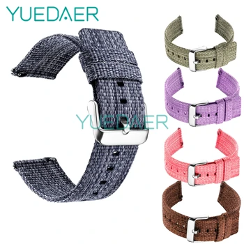 

YUEDAER Watchbands Nylon Metal Buckle Belt Wristband Strap For Xiaomi Huami Amazfit Bip Bit Band Replac Bracelet Accessories