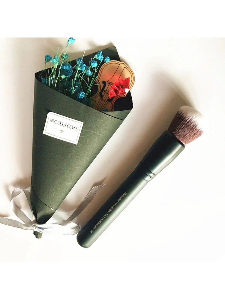 

1pcs professional facial makeup brush honey powder concealer powder set brush basic beauty tools