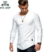 Высокое качество, военная армейская тактическая футболка для мужчин, осень, длинный рукав, круглый вырез, повседневная мужская Хлопчатобумажная Футболка, большой размер 3XL, Camiseta