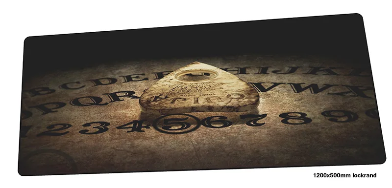 Ouija доска коврик для мыши 1200x500 мм коврики для мыши Инди-поп игровой коврик для мыши геймер эстетика персонализированные коврики для мыши Клавиатура ПК pad